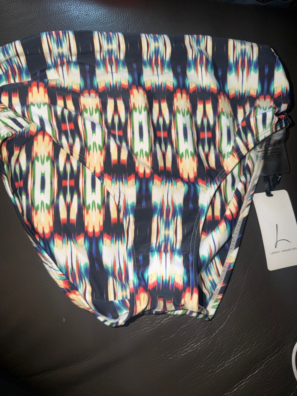 Lenny Niemeyer Multicolor Ikat-Print Bikini Bottom - Women